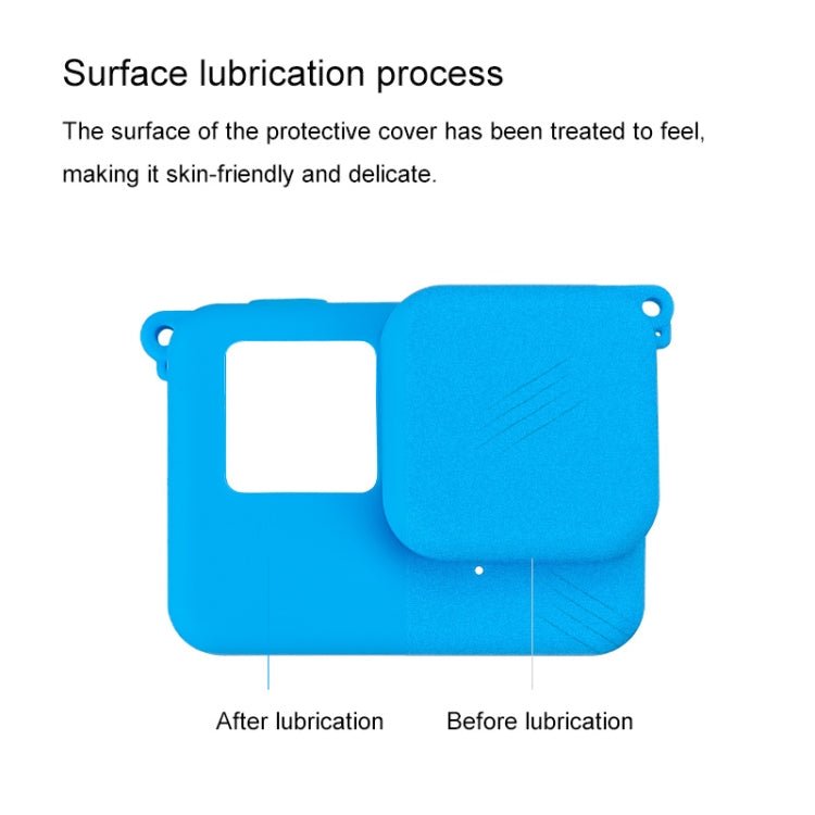 For Insta360 Ace Body Silicone Protective Case with Lens Cap - ORIWHIZDJI & Insta360 AccessoriesInsta360 Ace SeriesProtection & Cases