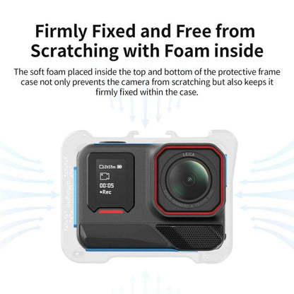 For Insta360 Ace Pro 2 / Ace Pro Camera AMagisn Quick Release Metal Cage Horizontal & Vertical Shooting Protective Frame - ORIWHIZaMagisnDJI & Insta360 AccessoriesInsta360 Ace Series