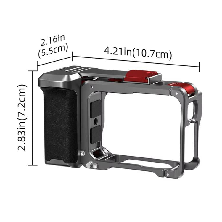 For Insta360 Ace Pro 2 / Ace Pro Flymile Xplorer Grip Kit Street Photography Handle Metal Cage Case, Xplorer Grip - ORIWHIZDJI & Insta360 AccessoriesFlymileInsta360 Ace Series