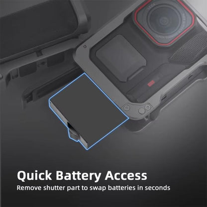 For Insta360 Ace Pro 2 / Ace Pro Flymile Xplorer Grip Kit Street Photography Handle Metal Cage Case, Xplorer Grip - ORIWHIZDJI & Insta360 AccessoriesFlymileInsta360 Ace Series