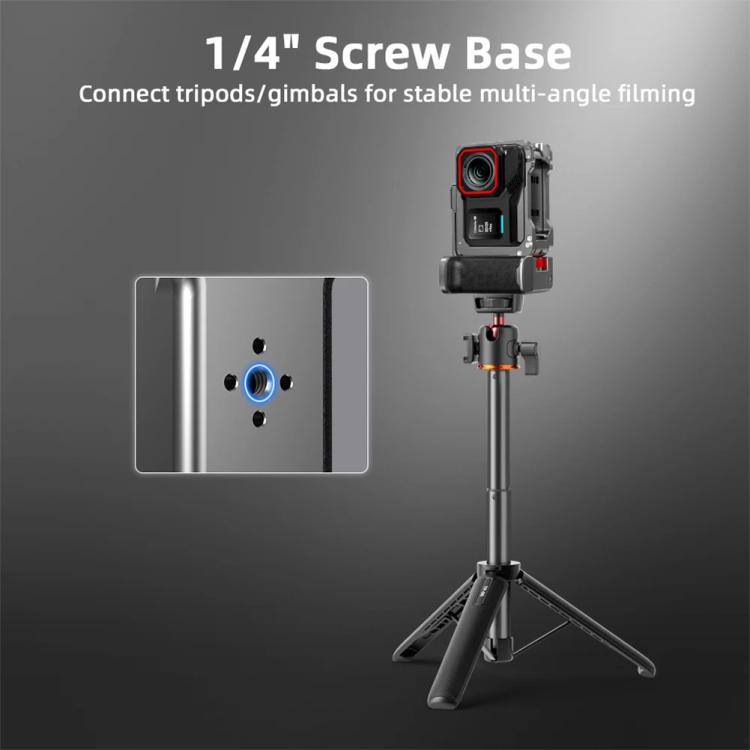 For Insta360 Ace Pro 2 / Ace Pro Flymile Xplorer Grip Kit Street Photography Handle Metal Cage Case, Xplorer Grip - ORIWHIZDJI & Insta360 AccessoriesFlymileInsta360 Ace Series