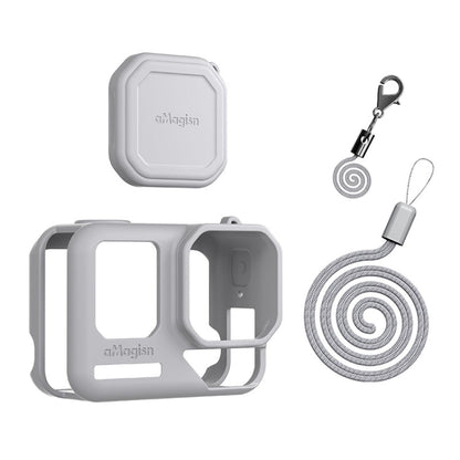 For Insta360 Ace Pro 2 aMagisn Body + Lens Silicone Cover With Lanyard - ORIWHIZaMagisnDJI & Insta360 AccessoriesInsta360 Ace Series