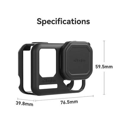 For Insta360 Ace Pro 2 aMagisn Body + Lens Silicone Cover With Lanyard - ORIWHIZaMagisnDJI & Insta360 AccessoriesInsta360 Ace Series