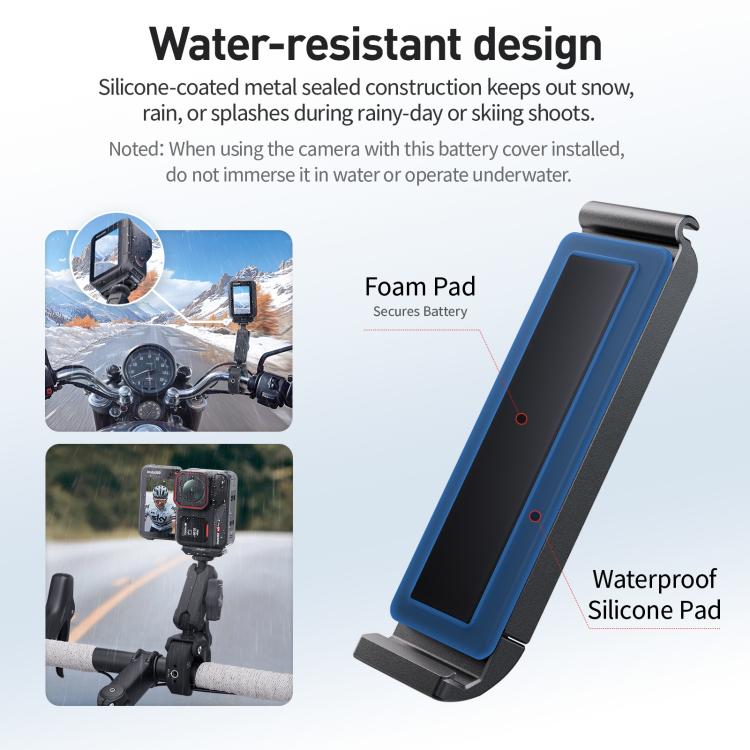For Insta360 Ace Pro 2 aMagisn Vertical Shooting Battery Cover Magnetic Quick - Release & Splash Proof Battery Door - ORIWHIZaMagisnDJI & Insta360 AccessoriesInsta360 Ace Series