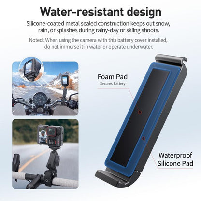 For Insta360 Ace Pro 2 aMagisn Vertical Shooting Battery Cover Magnetic Quick - Release & Splash Proof Battery Door - ORIWHIZaMagisnDJI & Insta360 AccessoriesInsta360 Ace Series