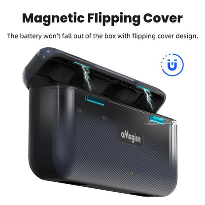 For Insta360 Ace Pro 2 Battery aMagisn Fast Charging Box Charger Storage Compartment, aMagisn - ORIWHIZaMagisnDJI & Insta360 AccessoriesInsta360 Ace Series