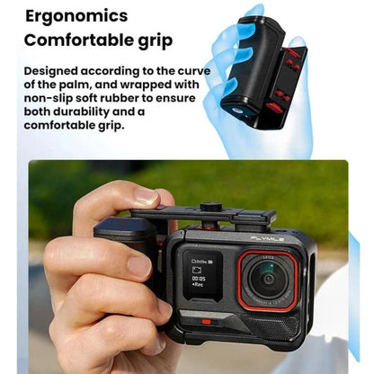 For Insta360 Ace Pro / 2 Flymile Camera Cage Expansion Accessories, Universal Holder, Set Plastic Version - ORIWHIZDJI & Insta360 AccessoriesFlymileInsta360 Ace Series