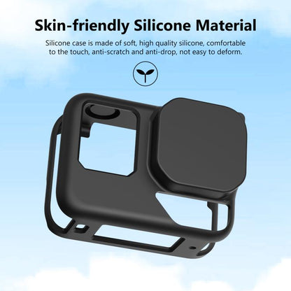For Insta360 Ace Pro 2 PULUZ Body Silicone Protective Case with Lens Cap & Strap, For Insta360 Ace Pro 2 Silicone Case - ORIWHIZDJI & Insta360 AccessoriesInsta360 Ace SeriesProtection & Cases