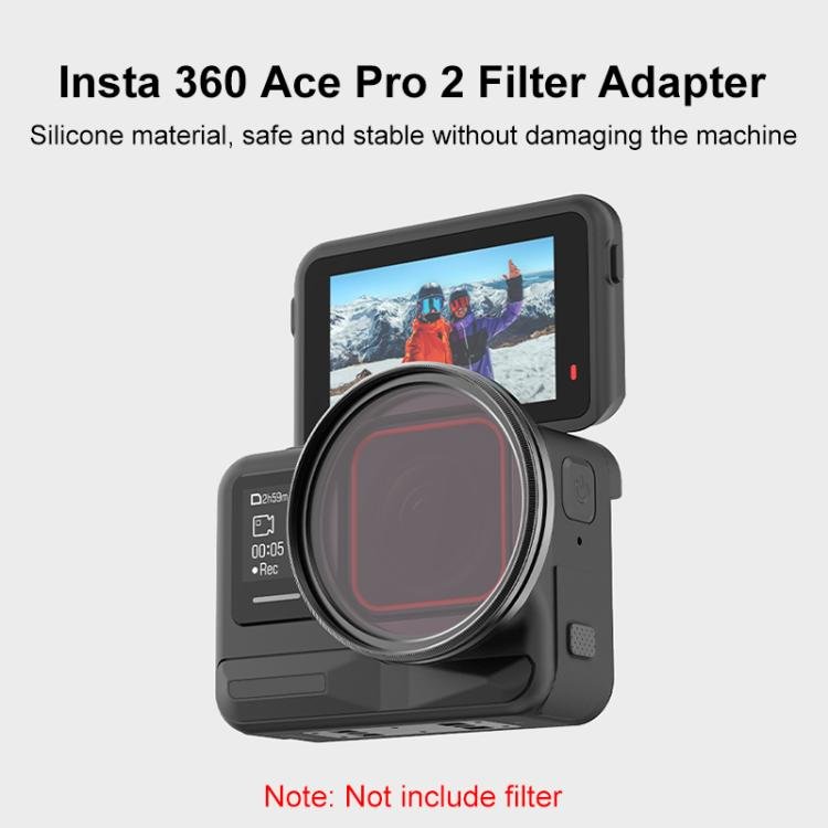 For Insta360 Ace Pro 2 PULUZ Filter Holder Metal Protective Filter Frame, For Insta360 Ace Pro 2 - ORIWHIZDJI & Insta360 AccessoriesInsta360 Ace SeriesLen Accessories