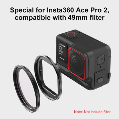 For Insta360 Ace Pro 2 PULUZ Filter Holder Metal Protective Filter Frame, For Insta360 Ace Pro 2 - ORIWHIZDJI & Insta360 AccessoriesInsta360 Ace SeriesLen Accessories