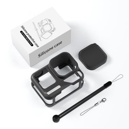 For Insta360 Ace Pro 2 Silicone Protective Case with Wrist Strap & Lens Cover, For Insta360 Ace Pro 2 - ORIWHIZDJI & Insta360 AccessoriesInsta360 Ace SeriesProtection & Cases