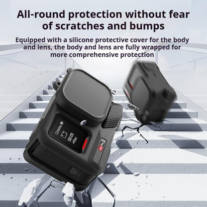 For Insta360 Ace Pro 2 Silicone Protective Case with Wrist Strap & Lens Cover, For Insta360 Ace Pro 2 - ORIWHIZDJI & Insta360 AccessoriesInsta360 Ace SeriesProtection & Cases