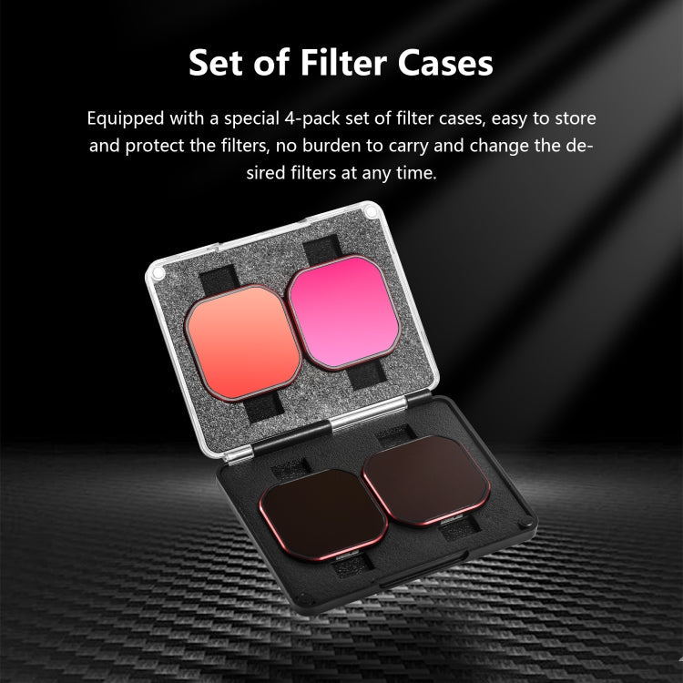 For Insta360 Ace Pro 2 STARTRC 4 in 1 ND16PL ND32PL ND64PL ND128PL Camera Lens Filter - ORIWHIZDJI & Insta360 AccessoriesInsta360 Ace SeriesLen Accessories