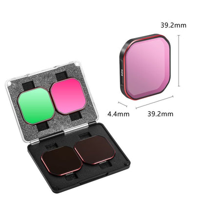 For Insta360 Ace Pro 2 STARTRC 4 in 1 PL ND8 ND16 ND32 Camera Lens Filter, For Insta360 Ace Pro 2 - ORIWHIZDJI & Insta360 AccessoriesInsta360 Ace SeriesLen Accessories