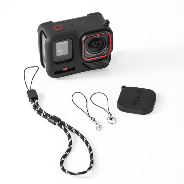 For Insta360 Ace Pro 2 STARTRC Body Silicone Case with Lens Cap & Lanyard - ORIWHIZDJI & Insta360 AccessoriesInsta360 Ace SeriesProtection & Cases