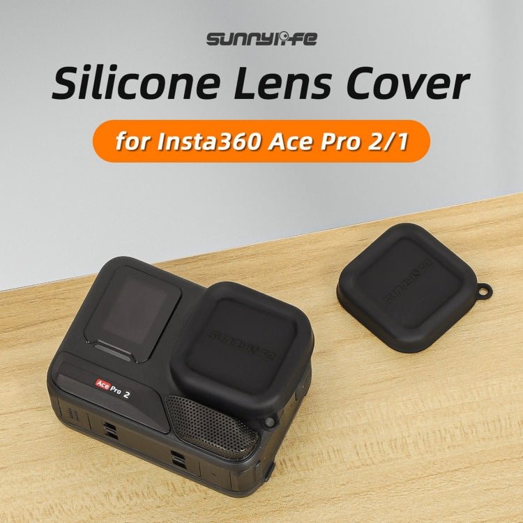 For Insta360 Ace Pro 2 Sunnylife Silicone Lens Cap Protector Lens Cover, For Insta360 Ace Pro 2 / 1 - ORIWHIZDJI & Insta360 AccessoriesInsta360 Ace SeriesProtection & Cases