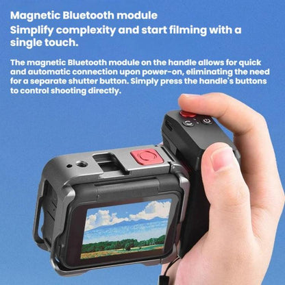 For Insta360 Ace Pro / 2 / X5 Flymile Magnetic Quick - Release Action Camera Street Shooting Handle - ORIWHIZDJI & Insta360 AccessoriesFlymileInsta360 Ace Series
