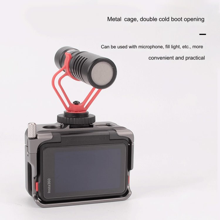 For Insta360 Ace Pro / Ace Aluminum Alloy Metal Rabbit Cage Frame, Aluminum Alloy Cage - ORIWHIZDJI & Insta360 AccessoriesInsta360 Ace SeriesProtection & Cases