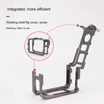 For Insta360 Ace Pro / Ace Aluminum Alloy Metal Rabbit Cage Frame, Aluminum Alloy Cage - ORIWHIZDJI & Insta360 AccessoriesInsta360 Ace SeriesProtection & Cases