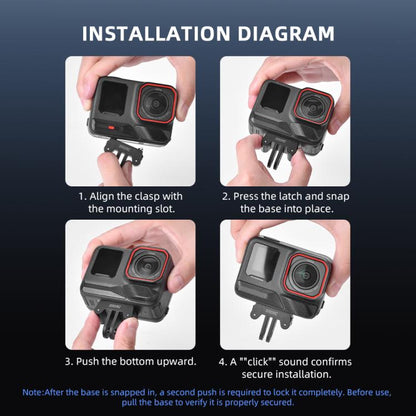 For Insta360 Ace Pro / Ace Pro 2 BRDRC Two - Claw Extendable Magnetic Quick - Release Base - ORIWHIZBRDRCDJI & Insta360 AccessoriesInsta360 Ace Series