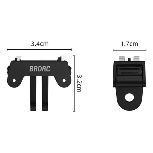Para Insta360 Ace Pro / Ace Pro 2 BRDRC Base magnética extensible de liberación rápida de dos garras - ORIWHIZBRDRCDJI y accesorios Insta360 Serie Insta360 Ace