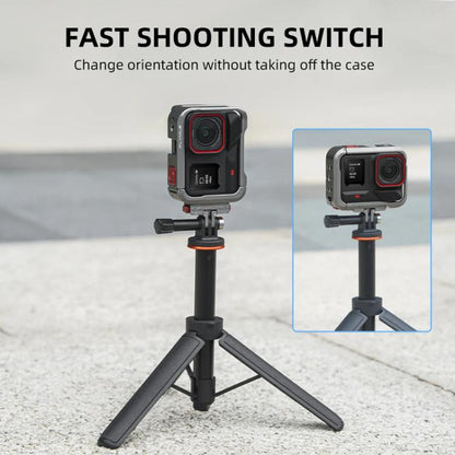 For Insta360 Ace Pro / Ace Pro 2 Flymile Rabbit Cage Metal Protective Frame Extension Action Camera Accessories, For Insta360 Ace Pro / Ace Pro 2 - ORIWHIZDJI & Insta360 AccessoriesFlymileInsta360 Ace Series