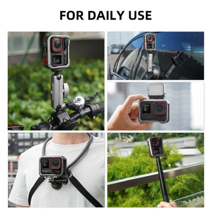 For Insta360 Ace Pro / Ace Pro 2 Flymile Rabbit Cage Metal Protective Frame Extension Action Camera Accessories, For Insta360 Ace Pro / Ace Pro 2 - ORIWHIZDJI & Insta360 AccessoriesFlymileInsta360 Ace Series