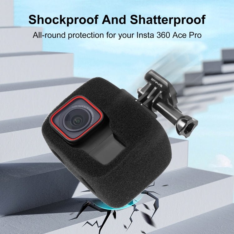 For Insta360 Ace Pro / Ace PULUZ High Density Foam Windshield, For Insta360 Ace Pro / Ace - ORIWHIZDJI & Insta360 AccessoriesInsta360 Ace SeriesProtection & Cases