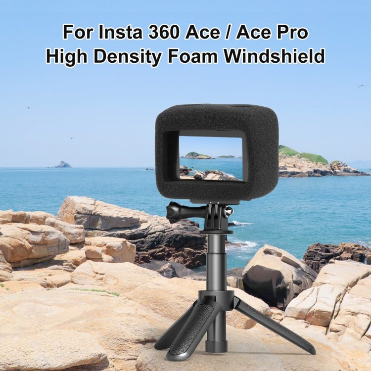 For Insta360 Ace Pro / Ace PULUZ High Density Foam Windshield, For Insta360 Ace Pro / Ace - ORIWHIZDJI & Insta360 AccessoriesInsta360 Ace SeriesProtection & Cases