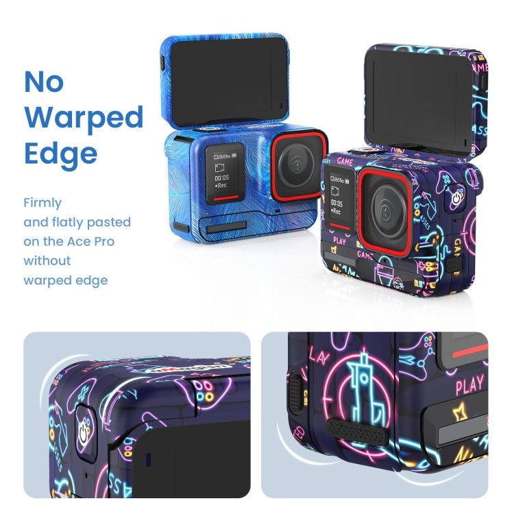 For Insta360 Ace Pro aMagisn Body Sticker Sports Camera Accessories - ORIWHIZaMagisnDJI & Insta360 AccessoriesInsta360 Ace Series