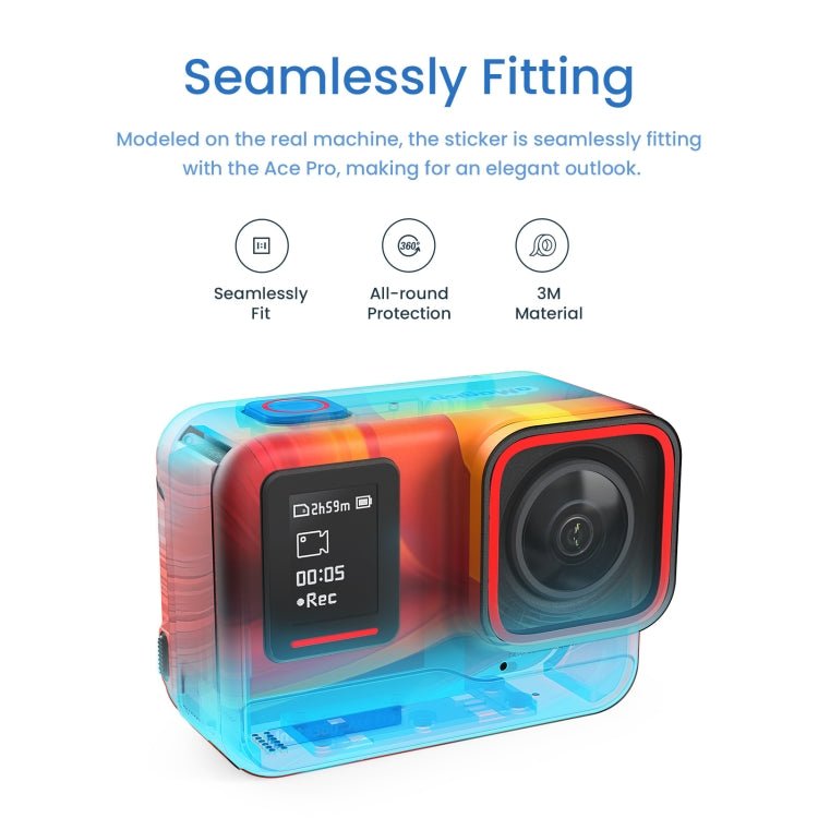For Insta360 Ace Pro aMagisn Body Sticker Sports Camera Accessories - ORIWHIZaMagisnDJI & Insta360 AccessoriesInsta360 Ace Series