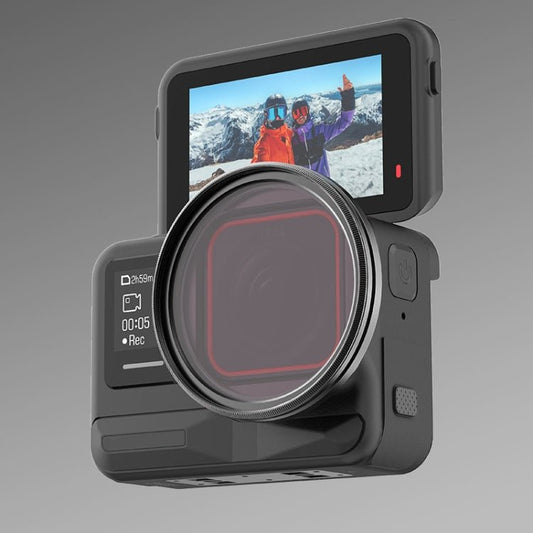 إطار مرآة واقٍ معدني لحامل فلتر Insta360 ACE Pro - ملحقات ORIWHIZDJI وInsta360، ملحقات عدسات سلسلة Insta360 Ace
