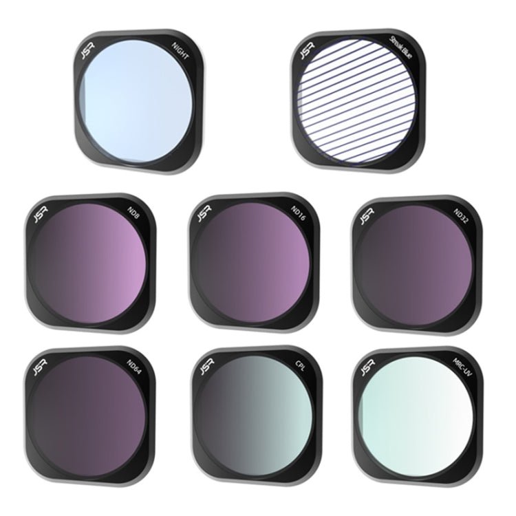 For Insta360 Ace Pro JSR ACE PRO KB Series Camera Lens Filter, MCUV, CPL, ND8, ND16, ND32, ND64, ND1000, ND8PL, ND16PL, ND32PL, ND64PL, NIGHT, STAR, Streak Gold Drawing, Streak Blue Drawing, Macro 10X, 3 in 1 CPL ND8 ND16, 4 in 1 UV CPL ND16 ND32      ... - ORIWHIZDJI & Insta360 AccessoriesInsta360 Ace SeriesJSR