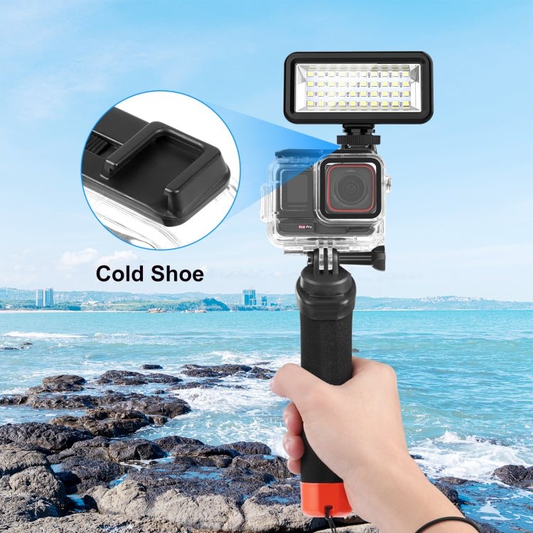 For Insta360 Ace Pro PULUZ 60m Underwater Waterproof Housing Case with Base Adapter & Screw, For Insta360 Ace Pro Underwater Case - ORIWHIZDJI & Insta360 AccessoriesInsta360 Ace SeriesProtection & Cases