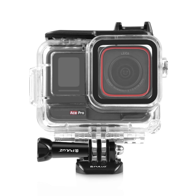 For Insta360 Ace Pro PULUZ 60m Underwater Waterproof Housing Case with Base Adapter & Screw, For Insta360 Ace Pro Underwater Case - ORIWHIZDJI & Insta360 AccessoriesInsta360 Ace SeriesProtection & Cases
