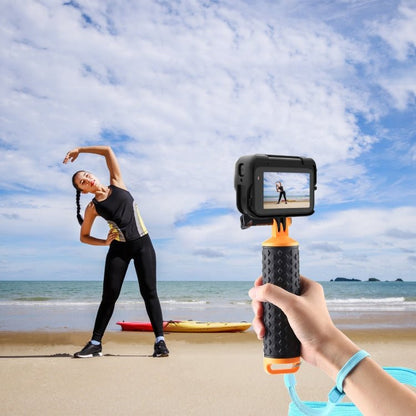 For Insta360 Ace Pro PULUZ Plastic Cage Expansion Adapter Frame with Cold Shoe Base, For Insta360 Ace Pro Plastic Cage - ORIWHIZDJI & Insta360 AccessoriesInsta360 Ace SeriesProtection & Cases