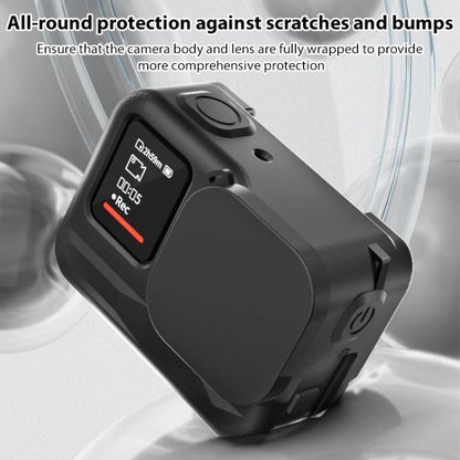 For Insta360 Ace Pro Silicone Protective Case with Wrist Strap & Lens Cover, For Insta360 Ace Pro - ORIWHIZDJI & Insta360 AccessoriesInsta360 Ace SeriesProtection & Cases
