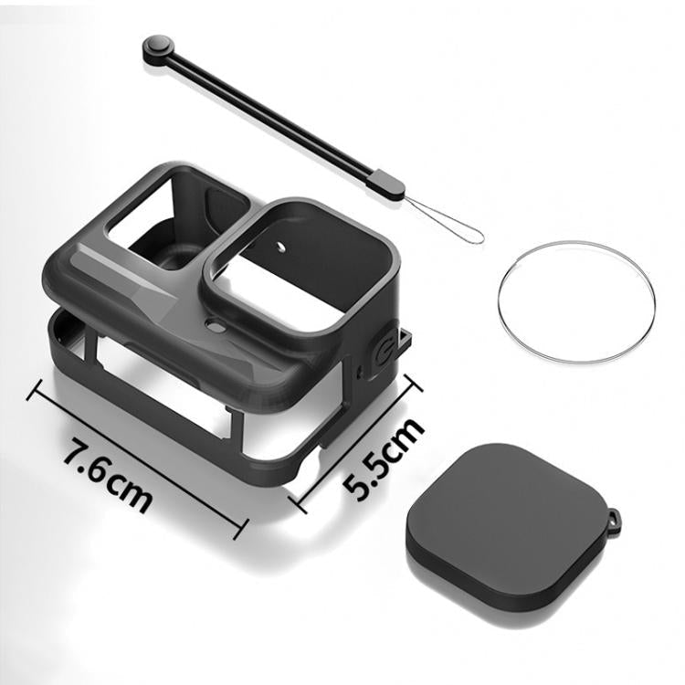 For Insta360 Ace Pro Silicone Protective Case with Wrist Strap & Lens Cover, For Insta360 Ace Pro - ORIWHIZDJI & Insta360 AccessoriesInsta360 Ace SeriesProtection & Cases