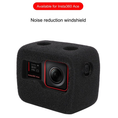 For Insta360 Ace Sponge Foam Windshield Housing Case, For Insta360 Ace - ORIWHIZDJI & Insta360 AccessoriesInsta360 Ace SeriesProtection & Cases