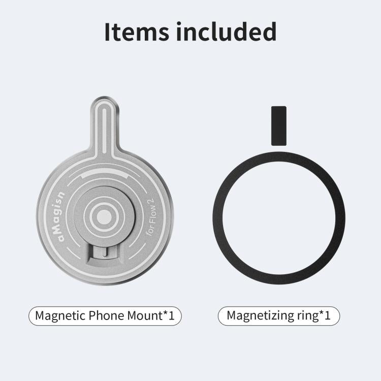 For Insta360 Flow 2 Pro AMagisn Magnetic Phone Mount Adapter Accessories - ORIWHIZaMagisnDJI & Insta360 AccessoriesOther Insta360 Accessories