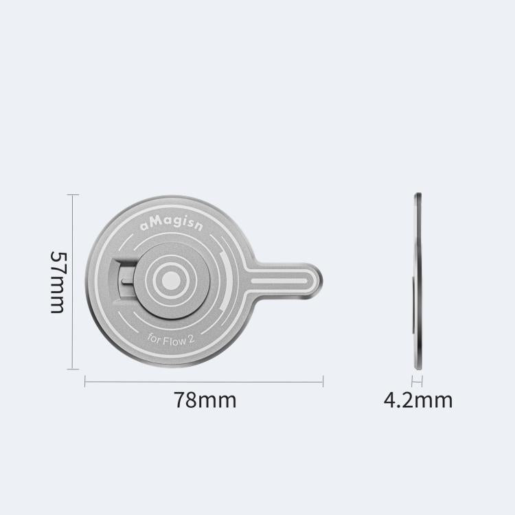 For Insta360 Flow 2 Pro AMagisn Magnetic Phone Mount Adapter Accessories - ORIWHIZaMagisnDJI & Insta360 AccessoriesOther Insta360 Accessories