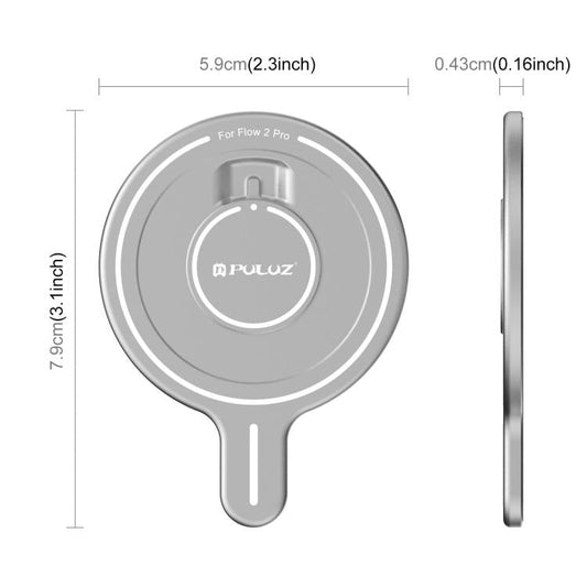 For Insta360 Flow 2 Pro PULUZ Magnetic Phone Mount Adapter - ORIWHIZDJI & Insta360 AccessoriesOther Insta360 AccessoriesPULUZ