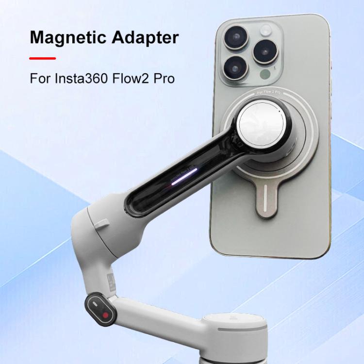 For Insta360 Flow 2 Pro PULUZ Magnetic Phone Mount Adapter - ORIWHIZDJI & Insta360 AccessoriesOther Insta360 AccessoriesPULUZ