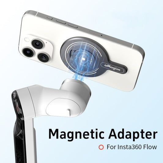 For Insta360 Flow aMagisn Gimbal Magnetic Adapter MagSafe Sports Camera Accessories - ORIWHIZaMagisnDJI & Insta360 AccessoriesOther Insta360 Accessories