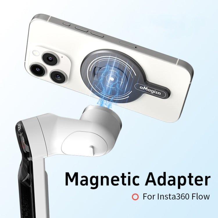 For Insta360 Flow aMagisn Gimbal Magnetic Adapter MagSafe Sports Camera Accessories - ORIWHIZaMagisnDJI & Insta360 AccessoriesOther Insta360 Accessories
