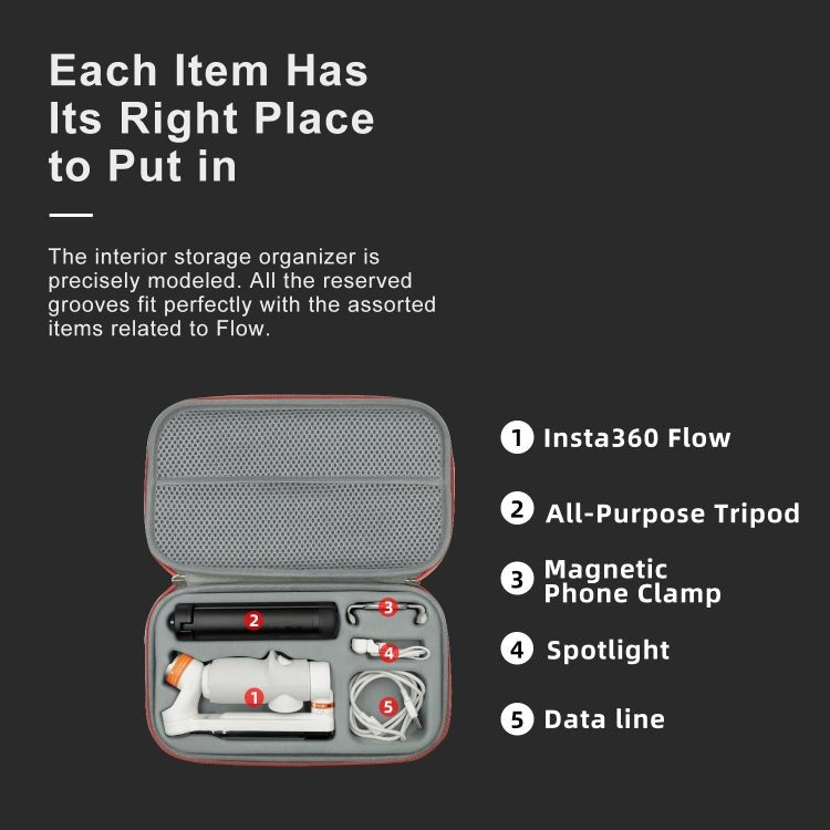 For Insta360 Flow aMagisn Medium Organizer Bag Gimbal Protector, For Insta360 Flow - ORIWHIZaMagisnDJI & Insta360 AccessoriesOther Insta360 Accessories