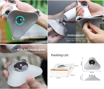 For Insta360 Flow Sunnylife Plastic Gimbal Tripod Base Stand - ORIWHIZDJI & Insta360 AccessoriesOther Insta360 AccessoriesSunnylife