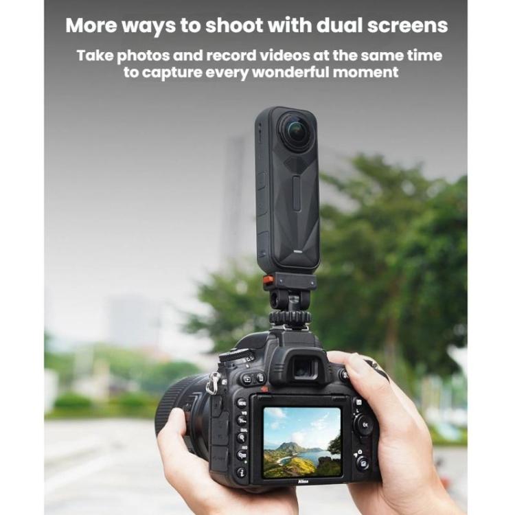 For Insta360 Flymile Quick - Release Cold Shoe Gimbal Magnetic Expansion Bracket, X5028_4 - ORIWHIZDJI & Insta360 AccessoriesFlymileOther Insta360 Accessories