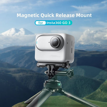 For Insta360 GO 3 / 3S aMagisn Magnetic Fast Disassembly Bottom Seat Bracket Sports Camera Accessories - ORIWHIZaMagisnDJI & Insta360 AccessoriesInsta360 GO Series