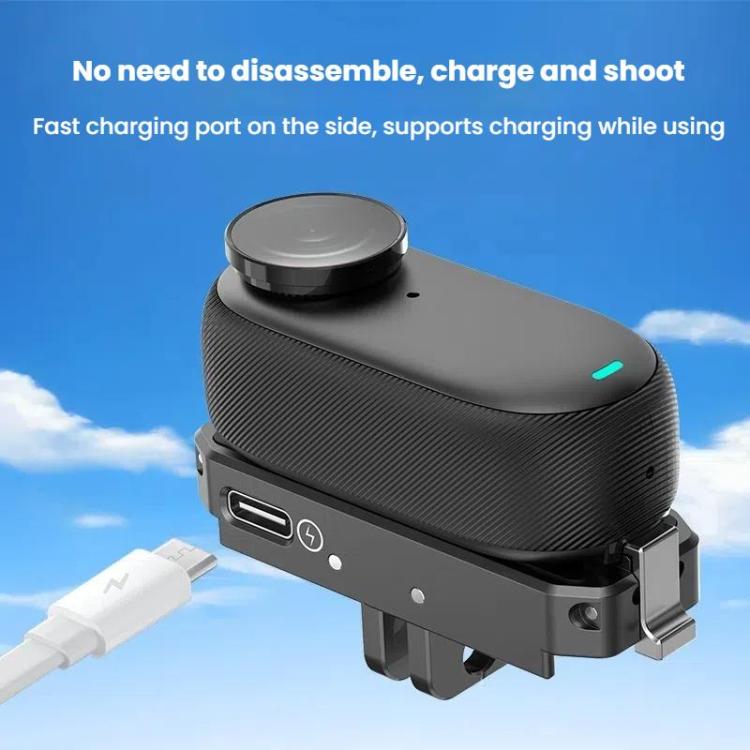 For Insta360 GO 3 / 3S HEPAIL AC69 Aluminium Alloy Quick - Release Charging Base, AC69 - ORIWHIZDJI & Insta360 AccessoriesHEPAILInsta360 GO Series